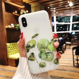 3D Flower Emboss iPhone Cover Case