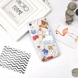 3D Flower Emboss iPhone Cover Case
