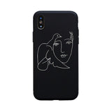 Simple Modern Art Style iPhone Cover Case