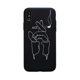 Simple Modern Art Style iPhone Cover Case