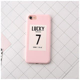 Luxury Soft TPU Rubber Cover For iPhone