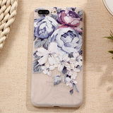 3D Relief Flower Luxury iPhone Cover Case