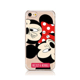 Cartoon Mickey Minnie Mouse iPhone Cover Case