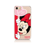 Cartoon Mickey Minnie Mouse iPhone Cover Case