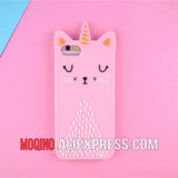 Pocket Cat Unicorn iPhone Cover Case