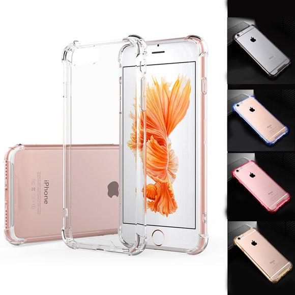 Super Anti-knock Shockproof Clear Soft iPhone Cover Case