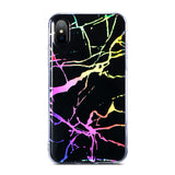 Simple Marble Pattern iPhone Cover Case