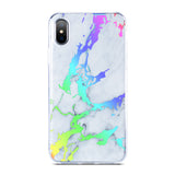 Simple Marble Pattern iPhone Cover Case