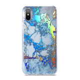 Simple Marble Pattern iPhone Cover Case