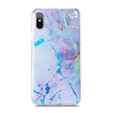 Simple Marble Pattern iPhone Cover Case
