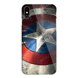 Marvel Avengers Captain America Shield Superhero Case for iPhone 6 6s 7 8 Plus X 10 Silicone Rubber Cover Ironman Comic capinhas