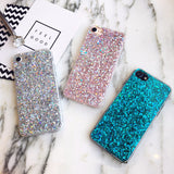 Crystal Shiny Soft TPU Cover Fundas for iPhone
