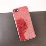 Crystal Shiny Soft TPU Cover Fundas for iPhone