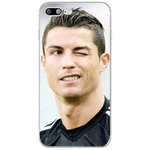 Football Star Cristiano Ronaldo CR7 Soft Silicone iPhone Cover Case
