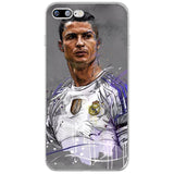 Football Star Cristiano Ronaldo CR7 Soft Silicone iPhone Cover Case