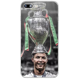 Football Star Cristiano Ronaldo CR7 Soft Silicone iPhone Cover Case