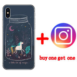 Cute Unicorn Cartoon iPhone Cover Case