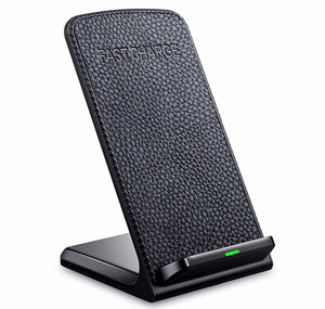 KEXU Qi Fast Wireless Charger Wireless Charger pad for iPhone 8 iPhone X Samsung Galaxy S8 Plus S7 Note 8 Fast Wireless Charging