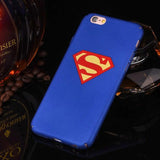 Marvel Iron Man Spiderman Batman Superman Phone Cases For iphone 8 Plus 7 X 6 6S Plus Hard Back Case Cover Shell Fundas Coque