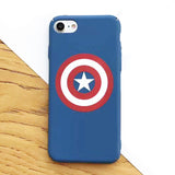 Marvel Iron Man Spiderman Batman Superman Phone Cases For iphone 8 Plus 7 X 6 6S Plus Hard Back Case Cover Shell Fundas Coque