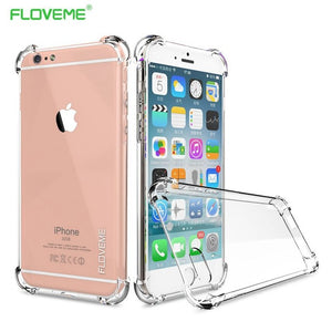Shockproof Transparent iPhone Cover Case