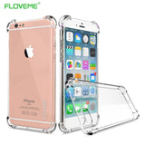 Shockproof Transparent iPhone Cover Case