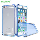Shockproof Transparent iPhone Cover Case
