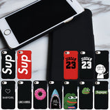 Fashion Words Boss Supresad Pepe Sad case for iPhone