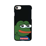 Fashion Words Boss Supresad Pepe Sad case for iPhone
