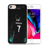 Cristiano Ronaldo Style Hard Clear iPhone Cover Case