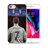 Cristiano Ronaldo Style Hard Clear iPhone Cover Case