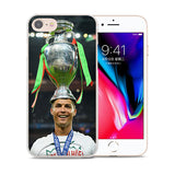 Cristiano Ronaldo Style Hard Clear iPhone Cover Case
