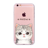 Marcon Cat Husky Dog iPhone Cover Case