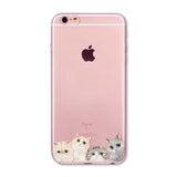 Marcon Cat Husky Dog iPhone Cover Case