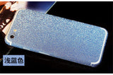 Luxury 360 Degree Full Body Glitter Sticker Cases For iPhone