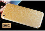 Luxury 360 Degree Full Body Glitter Sticker Cases For iPhone